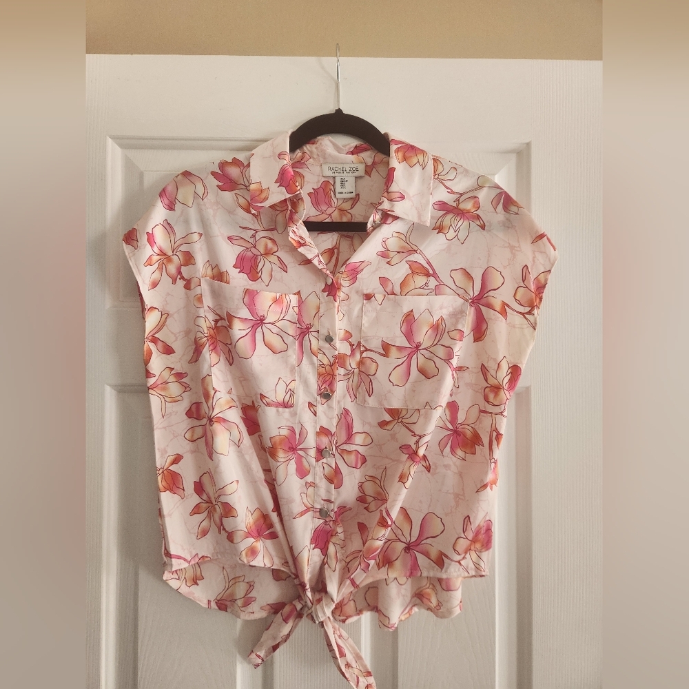 Floral Button-Down Shirt